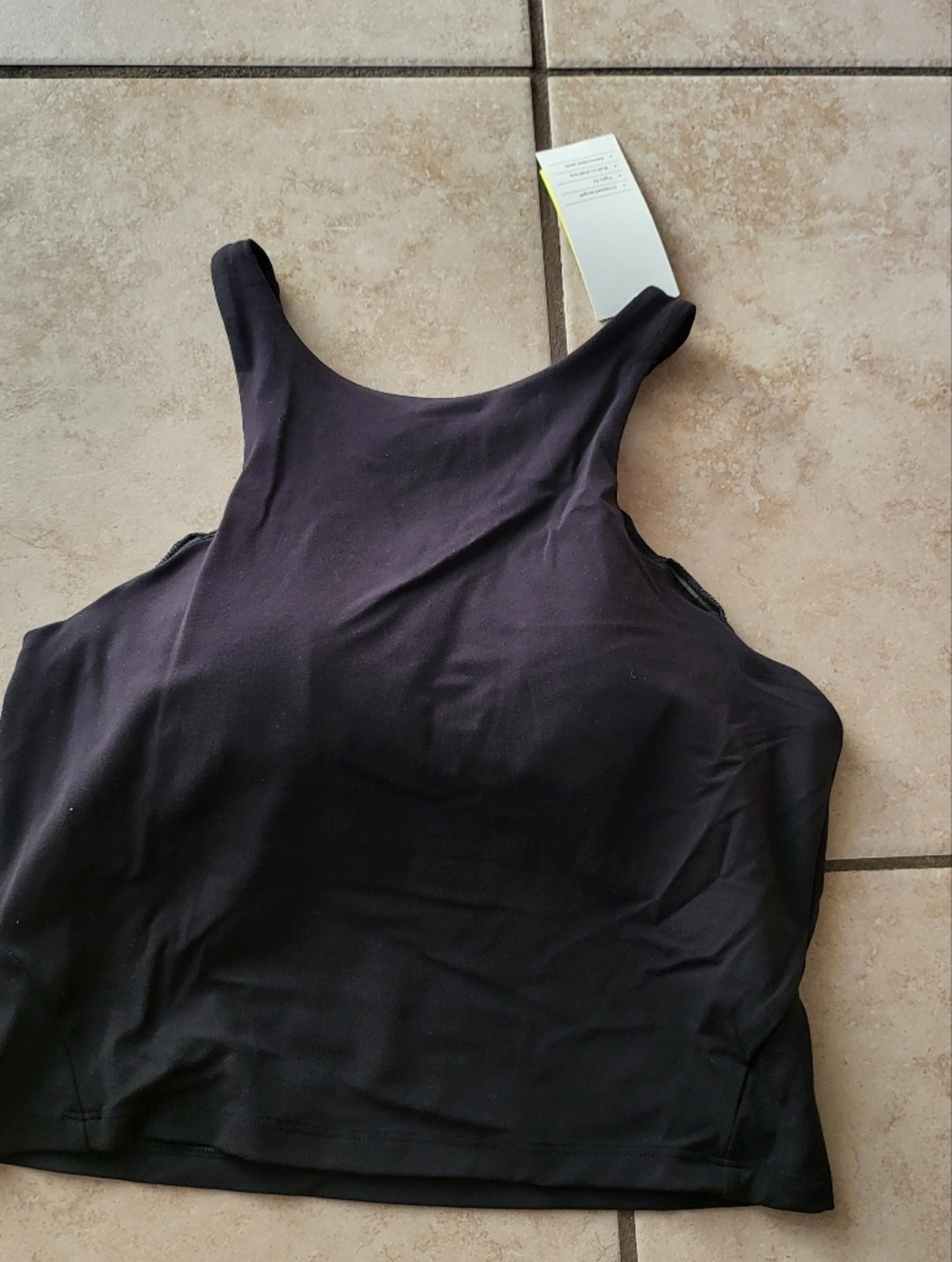 All In Motion Medium Workout Top Black